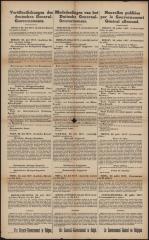 Mededeelingen van het Duitsche Generaal-Gouvernement