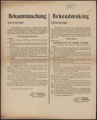 Bekendmaking