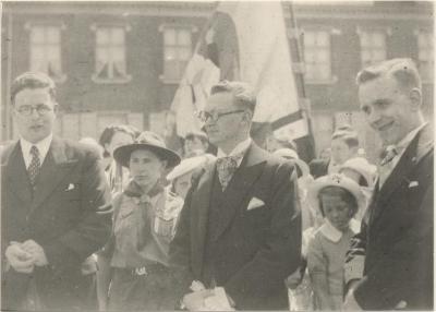 KVRO dag / Bezoek minister Hoste 1937
