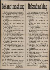 Bekendmaking