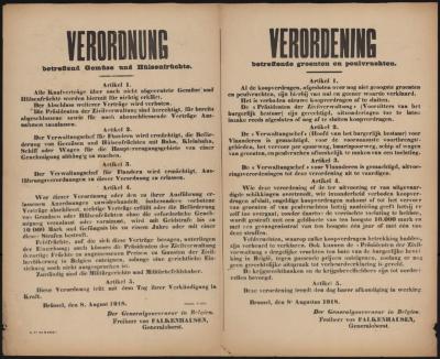 Verordening betreffende groenten en peulvruchten