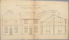 Maes P.J., Bekestraat nr. 11, toebrengen van veranderingen en opbouwen mansarde in huizing, 16/7/1910