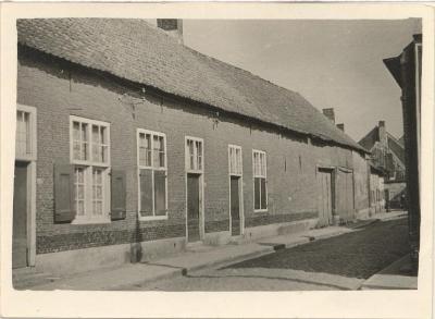 Korte Gasthuisstraat / Oude huizen 18e eeuw
