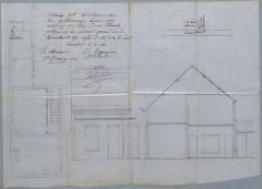 Van Dun-Haest J.B., Rivierstraat Wijk O nr. 602, bouwen 2 gelijkvormige huizen, 18/4/1911