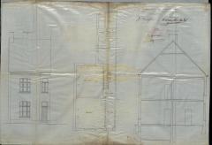 Mesmaekers-Van Hal Edm., Driezenstraat, bouwen 5 huizen, 25/4/1911