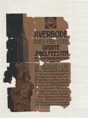 Averbode 1885-1910-1935. Groote Jubelfeesten (…) 18 augustus