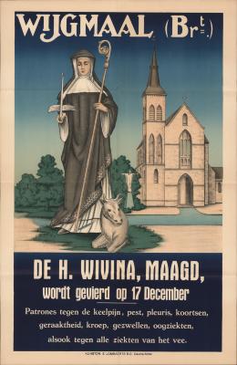Wijgmaal De H. Wivina, maagd, wordt gevierd op 17 december