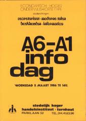 "A6-A1 info dag (…) woensdag 5 maart 1986", affiche
