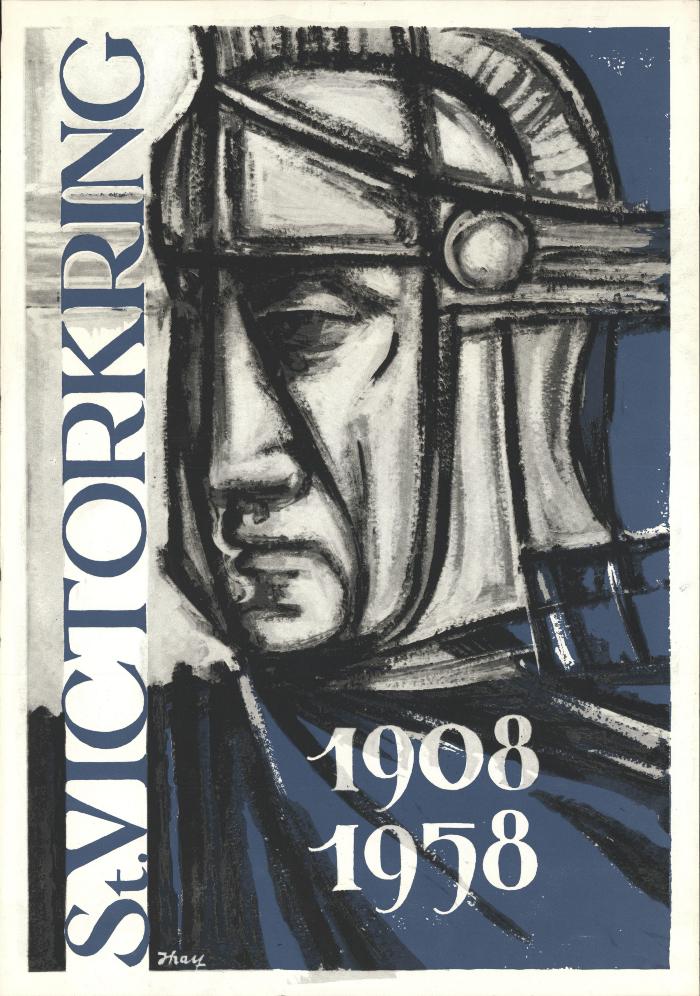 "St. Victorkring 1908-1958", affiche
