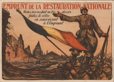 "Emprunt de la restauration nationale", affiche
