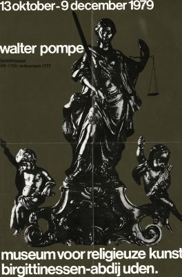 "Walter Pompe (…) 13 oktober - 9 december 1979", affiche
