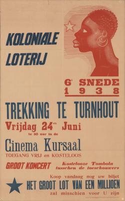 "Nationale loterij. Trekking te Turnhout (…) vrijdag 24 juni", affiche

