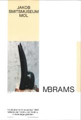"Mbrams (…) 14 oktober tot 5 november 1989", affiche
