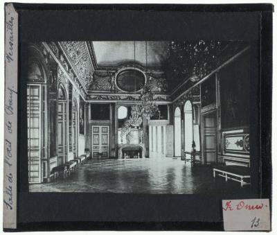 Salle de l'oeil de Boeuf.   Versailles