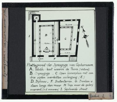 Synagoge Capharnaum: plan 