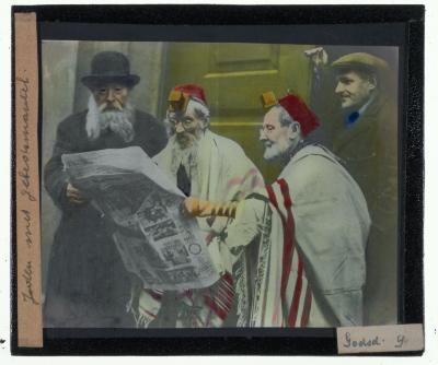 Joden met gebedsmantel