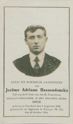 Haesendonckx Jérome Adriaan