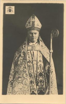 Kardinaal Van Roey in hoedanigheid van kardinaal