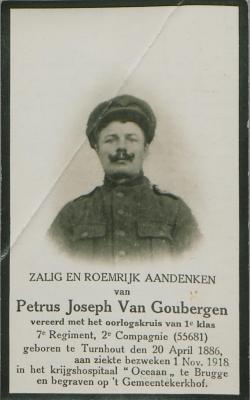 Van Goubergen Petrus Jozef
