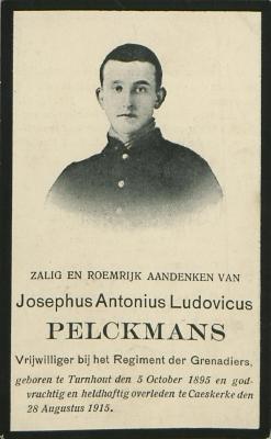 Pelckmans Jozef Antoon Lodewijk