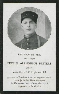 Peeters Alfons Petrus