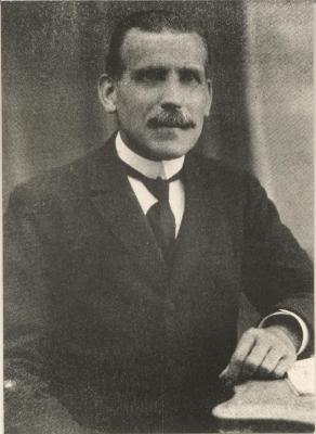 H. Proost eerste voorzitter van de Volksbond