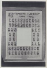 'Gemeente Turnhout - Eere tabel' - Wereldoorlog I
