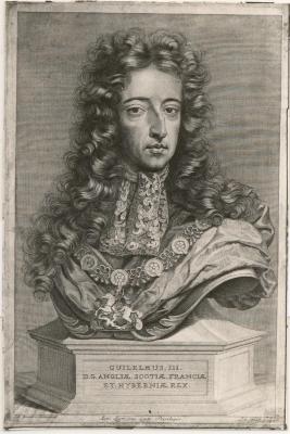 Gravure v. buste v. Willem III landsheer van Turnhout