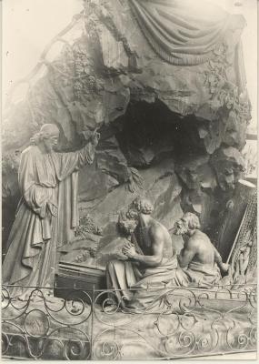 St. Pieterskerk / detailopname preekstoel