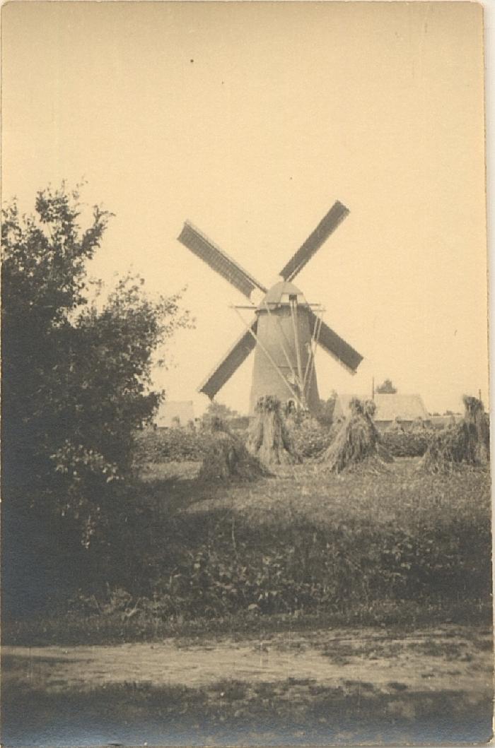 Stenen windmolen