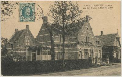 Oud-Turnhout. - Villa van den Kunstschilder Mr. Surin