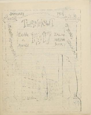 St. Jozef's College - Collège St. Joseph. Turnhout. nr4. Januari 1917 