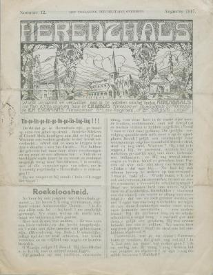 Herenthals. Herentals. nr 12. Augustus 1917