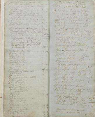 Register van Sint-Jorisgilde Meer jaar 1780