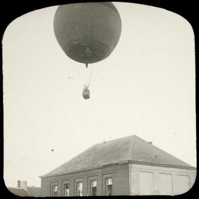 vertrek luchtballon Grote Markt