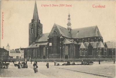 Turnhout L'église S. Pierre (XIV Siecle)