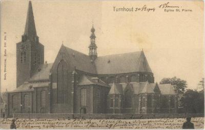 Turnhout. Eglise Saint-Pierre