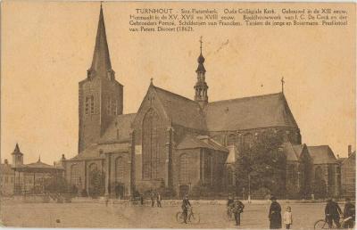 Turnhout - Sint-Pieterskerk. Oude Collégiale Kerk.