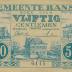 Noodgeld tijdens de Eerste Wereldoorlog uitgegeven door de gemeente Ranst.
