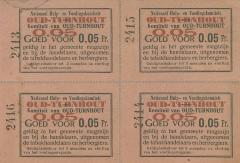 Noodgeld tijdens de Eerste Wereldoorlog uitgegeven door het Nationaal hulp- en voedingskomiteit - Komiteit van Oud-Turnhout.