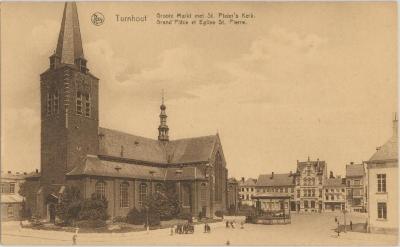 Turnhout Grand'Place et L'Eglise Saint-Pierre