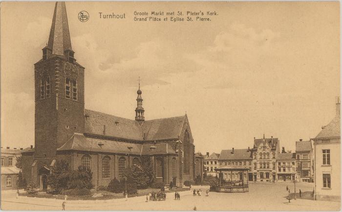 Turnhout Grand'Place et L'Eglise Saint-Pierre