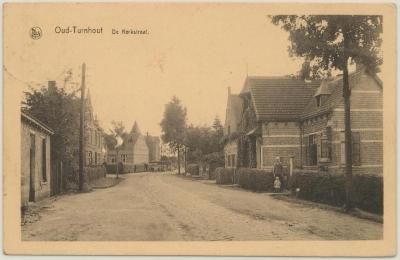 Oud-Turnhout. De Kerkstraat.