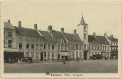 Turnhout Markt. Westzijde.