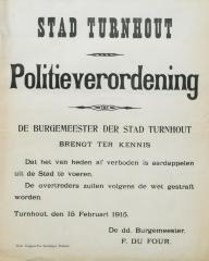 Stad Turnhout - Politieverordening