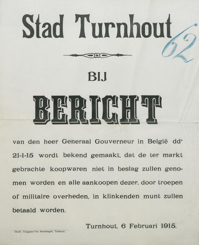 Stad Turnhout - Bericht