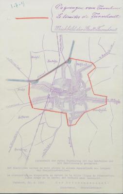 De grenzen van Turnhout