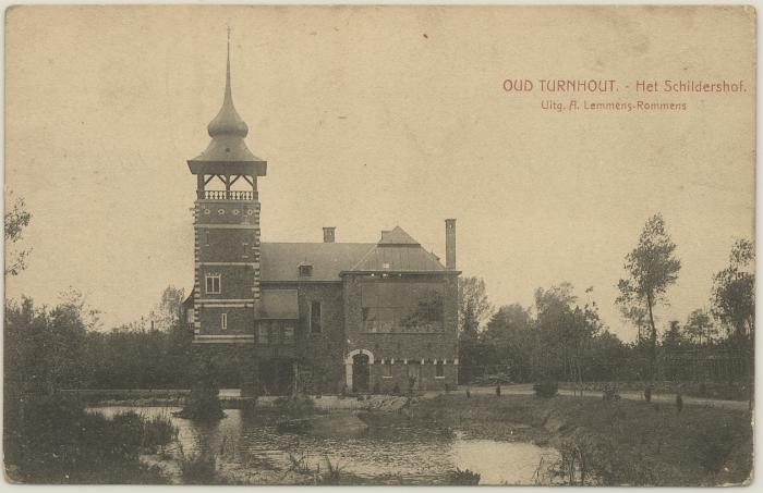 Oud Turnhout. Het Schildershof.