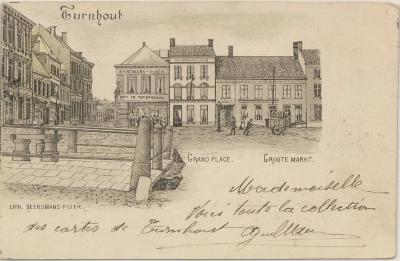 Turnhout. Grand Place. Groote Markt