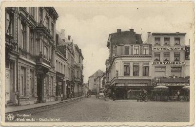 Turnhout Hoek markt - Gasthuisstraat.
